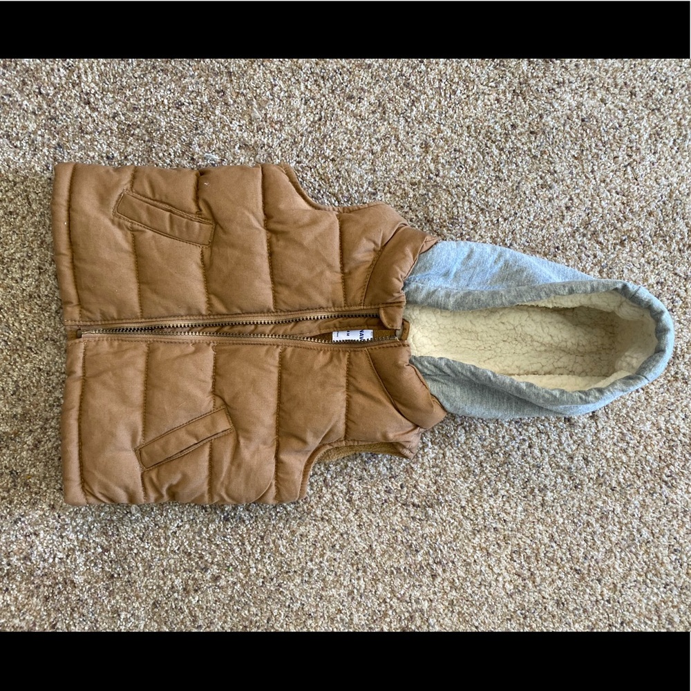 Boys hooded vest